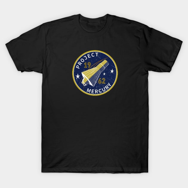 Project Mercury NASA T-Shirt by King Man Productions